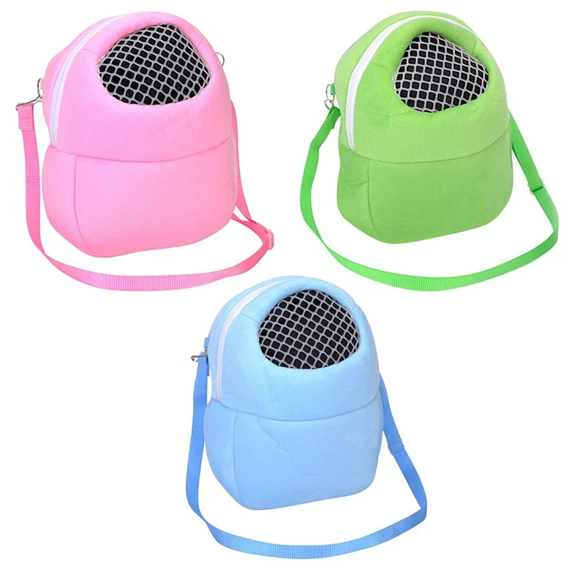 Portable Small Animal Carrier Bag for Travel - Fits Rats, Hamsters, Hedgehogs, Chinchillas, and Ferrets - Image 11