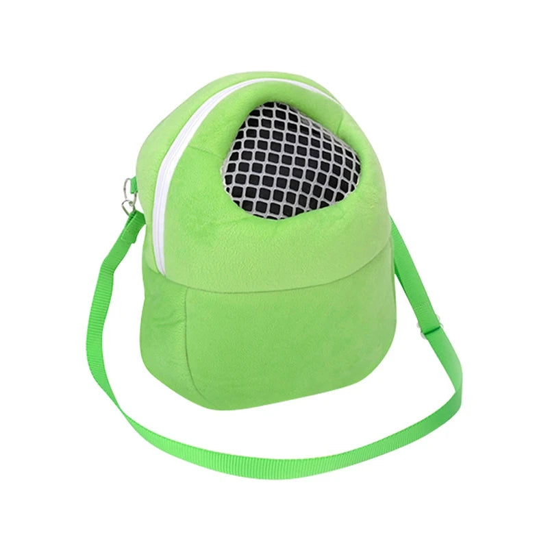 Portable Small Animal Carrier Bag for Travel - Fits Rats, Hamsters, Hedgehogs, Chinchillas, and Ferrets - Image 8